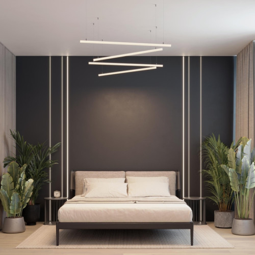 Лента светодиодная/ Лента светодиодная 8 Вт/м 24В IP20 4000K 320LED/м COB-X320-8mm CSP 5 м