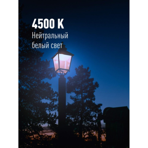 Лампа светодиодная/ Лампа светодиодная LED 40Вт 220В Е27 D100х168 4500К белый 3800 лм