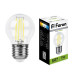 Лампа светодиодная/ Лампа светодиодная LED 7вт Е27 белый шар FILAMENT