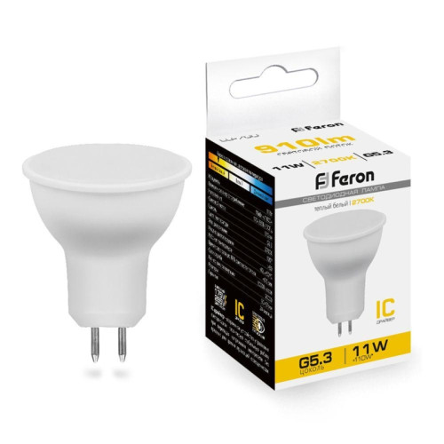 Лампа светодиодная/ Лампа светодиодная LED 11вт 230в G5.3 теплый