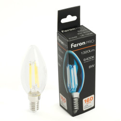 Лампа светодиодная/ Лампа светодиодная LED 8вт Е14 дневной свеча FILAMENT .PRO