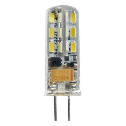 Лампа светодиодная/ Лампа светодиодная LED 2вт 12в G4 дневной капсульная