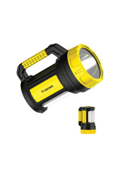 Фонарь/ Фонарь-прожектор аккумуляторный , 5W LED + 20x0,5 W LED, аккум. 4V 2Ah, 300Lm - 6 часов, 380Lm - 3 часа,