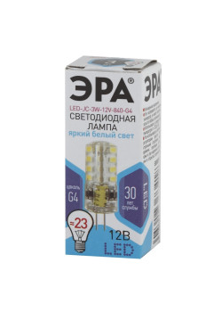 Лампа светодиодная/ Лампа светодиодная LED 3 Вт 240Лм 4000К капсула нейтральный G4 12В LED JC-3W-12V-840-G4 Standart