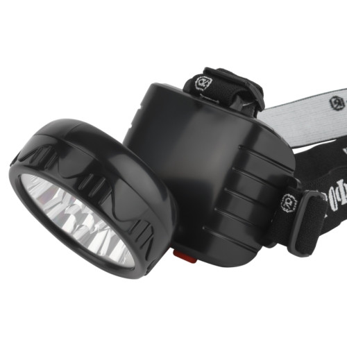 Фонарь налобный светодиодный/ Фонарь налобный светодиодный 4Вт 50Лм IP40 LED 2 режима аккумуляторный TG9 черный