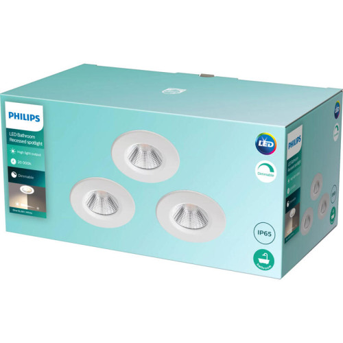 Встраиваемый светильник Philips/ Встраиваемые светильники DIVE SL261 RD 070 5.5W 27K W HV IP65R 3p