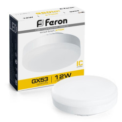 Лампа светодиодная/ Лампа светодиодная LED 12вт GX53 теплый таблетка