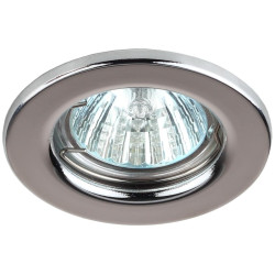 Светильник штампованный/ Светильник штампованный MR16,12V/220V, 50W хром ST1 CH