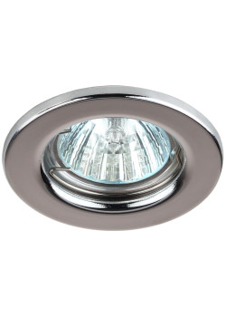 Светильник штампованный/ Светильник штампованный MR16,12V/220V, 50W хром ST1 CH
