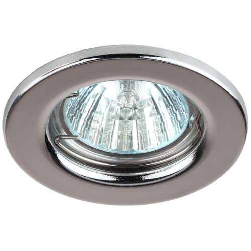 Светильник штампованный/ Светильник штампованный MR16,12V/220V, 50W хром ST1 CH