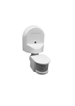 Датчик движения/ Датчик движения PMS-IR 008 1200 Вт 180 градусов 12м IP44 WH