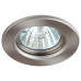 Светильник штампованный/ Светильник штампованный MR16,12V/220V, 50W сатин никель ST1 SN
