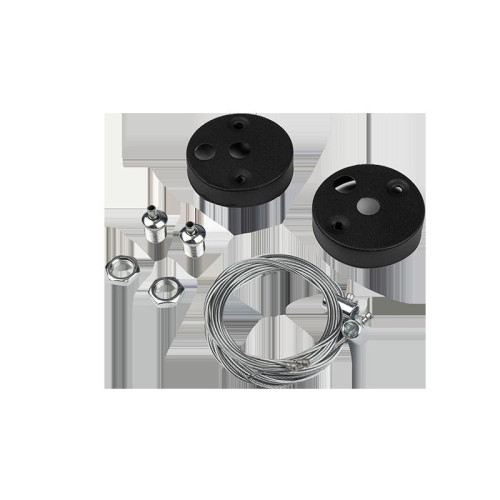 Комплект креплений/ Комплект креплений PSO-01 S-2x1.0 м BLACK для подвесного монтажа