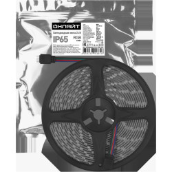 Лента светодиодная/ Лента светодиодная 14.4Вт/м 24В RGB IP65 60 LED/м OLS-5050 5м