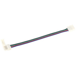 Коннектор/ Коннектор 3шт RGB 10мм (разъем-15см-разъем)