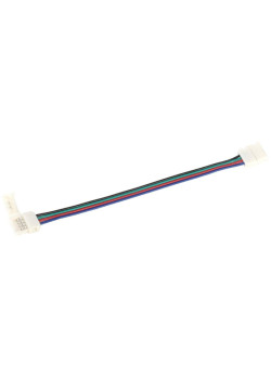 Коннектор/ Коннектор 3шт RGB 10мм (разъем-15см-разъем)