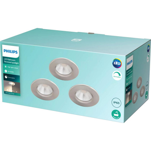 Встраиваемый светильник Philips/ Встраиваемые светильники DIVE SL261 RD 070 5.5W 27K N HV IP65R 3p Встраиваемый светильник Philips/ Встраиваемые светильники DIVE SL261 RD 070 5.5W 27K N HV IP65R 3p