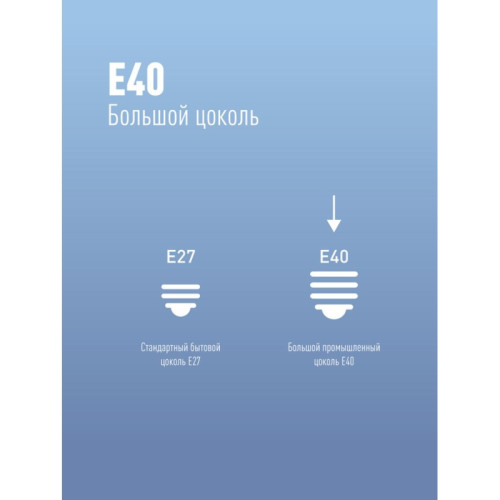 Лампа светодиодная/ Лампа светодиодная LED 200Вт 220В E40 D170х248 4500К белый 19000 лм