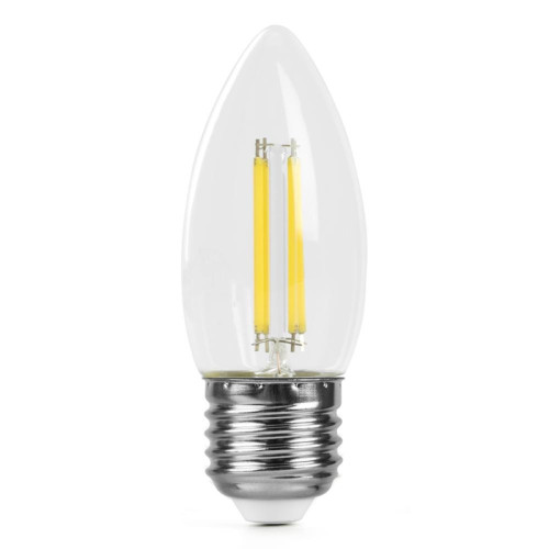 Лампа светодиодная/ Лампа светодиодная LED 6вт Е27 белый свеча FILAMENT .PRO
