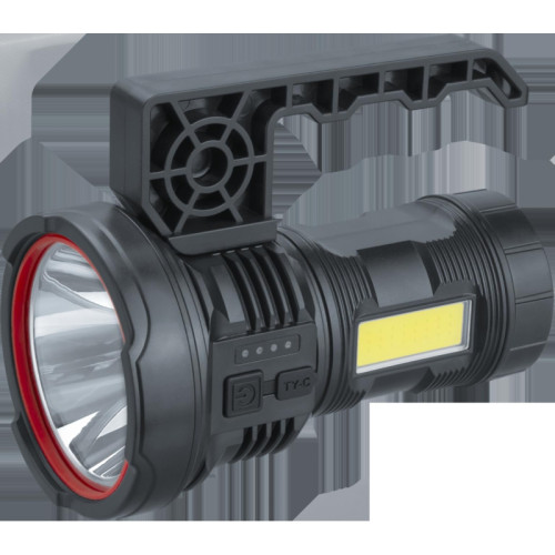 Фонарь светодиодный/ Фонарь светодиодный NPT-SP39-ACCU прожектор/кемпинг 1 LED, 3Вт + 1 COB, 5Вт