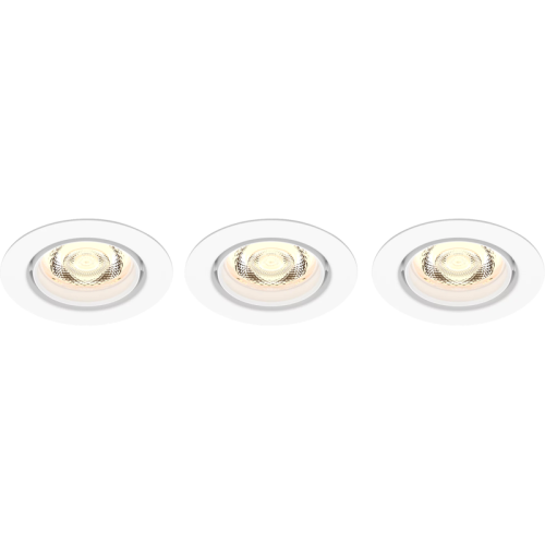 Встраиваемый светильник Philips/ Встраиваемые светильники IMPALA WGDIM SL264 RD 068 6W 27K WH 3PK