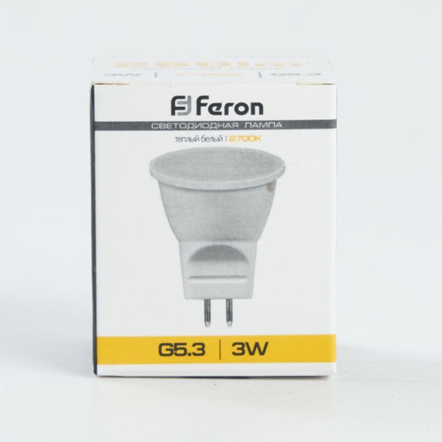 Лампа светодиодная/ Лампа светодиодная LED 3вт 230в G5.3 MR11 теплый