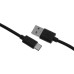 Кабель KingPrice KP-USBAC-2A-1M USB (m)-USB Type-C (m) 1м черный