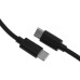 Кабель KingPrice KP-USBCC-3A-2m USB Type-C (m)-USB Type-C (m) 2м черный Кабель KingPrice KP-USBCC-3A-2m USB Type-C (m)-USB Type-C (m) 2м черный