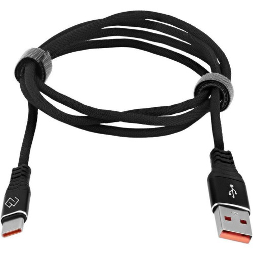 Кабель Digma DG-USBA-С-1M-27W USB (m)-USB Type-C (m) 1м черный