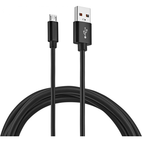 Кабель KingPrice KP-microUSB-2.4A-2m USB (m)-micro USB (m) 2м черный
