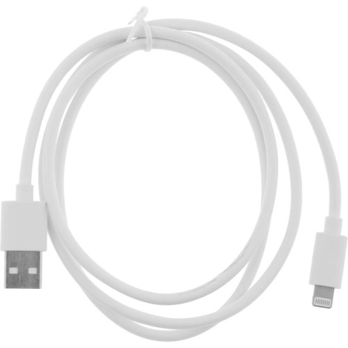 Кабель KingPrice KP-USBAL-1m USB (m)-Lightning (m) 1м белый