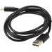 Кабель Buro USB-IP-1.2B2A USB (m)-Lightning (m) 1.2м черный Кабель Buro USB-IP-1.2B2A USB (m)-Lightning (m) 1.2м черный
