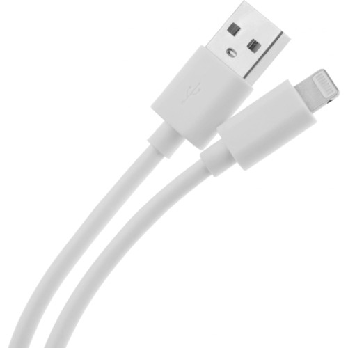 Кабель KingPrice KP-USBAL-1m USB (m)-Lightning (m) 1м белый