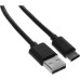 Кабель Buro BU-USB-AC-1M USB A (m)-USB Type-C (m) 1м черный Кабель Buro BU-USB-AC-1M USB A (m)-USB Type-C (m) 1м черный