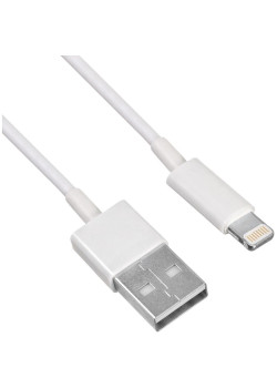 Кабель KingPrice KP-USBAL-1m USB (m)-Lightning (m) 1м белый