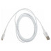 Кабель Cactus CS-LG.USB.A-2 USB (m)-Lightning (m) 2м белый блистер Кабель Cactus CS-LG.USB.A-2 USB (m)-Lightning (m) 2м белый блистер