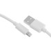 Кабель KingPrice KP-USBAL-2m USB (m)-Lightning (m) 2м белый Кабель KingPrice KP-USBAL-2m USB (m)-Lightning (m) 2м белый