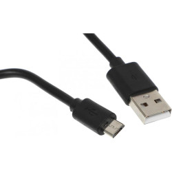 Кабель Buro BU-MICROUSB-1M USB (m)-micro USB (m) 1м черный