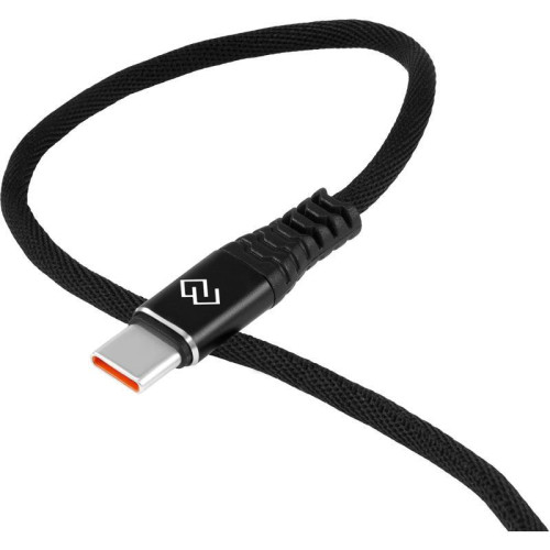 Кабель Digma DG-USBA-С-1M-27W USB (m)-USB Type-C (m) 1м черный