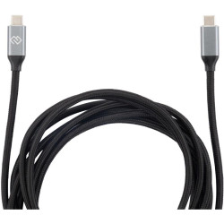 Кабель Digma D-TYPE-C-USB3.2-100W-4K-3M USB Type-C (m)-USB Type-C (m) 3м черный