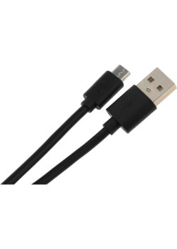 Кабель KingPrice KP-microUSB-2.4A-2m USB (m)-micro USB (m) 2м черный