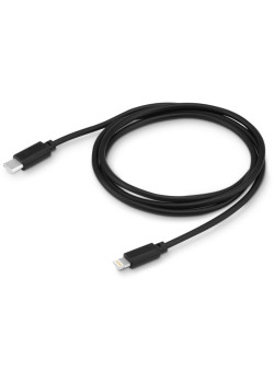 Кабель Buro PD18W USB Type-C (m)-Lightning (m) 1м белый