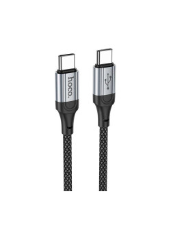 Кабель Hoco X102 Fresh Type-C to Type-C USB Type-C (m)-USB Type-C (m) 1м черный коробка