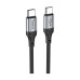 Кабель Hoco X102 Fresh Type-C to Type-C USB Type-C (m)-USB Type-C (m) 1м черный коробка Кабель Hoco X102 Fresh Type-C to Type-C USB Type-C (m)-USB Type-C (m) 1м черный коробка