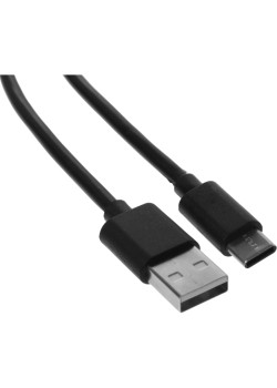 Кабель Buro BU-USB-AC-1M USB A (m)-USB Type-C (m) 1м черный