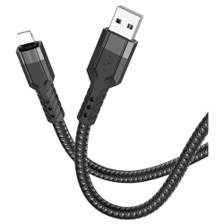 Кабель Hoco U110 iP USB (m)-Lightning (m) 1.2м черный коробка