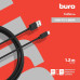 Кабель Buro USB-TC-1.2B3A USB (m)-USB Type-C (m) 1.2м черный Кабель Buro USB-TC-1.2B3A USB (m)-USB Type-C (m) 1.2м черный