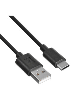 Кабель Buro USB-TC-1.2B3A USB (m)-USB Type-C (m) 1.2м черный