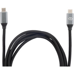 Кабель Digma D-TYPE-C-USB3.2-100W-4K-2M USB Type-C (m)-USB Type-C (m) 2м черный