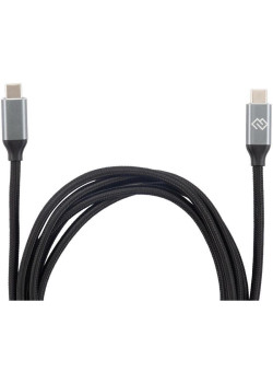 Кабель Digma D-TYPE-C-USB3.2-100W-4K-2M USB Type-C (m)-USB Type-C (m) 2м черный